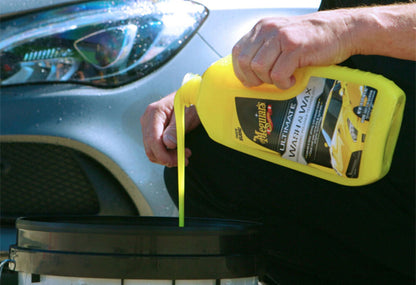 MEGUIAR'S 美光  洗車液 Ultimate Wash & Wax 洗車用品 汽車用品 打蠟 鍍膜 蠟水 