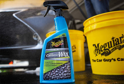 MEGUIAR'S 美光  Ceramic Wax 打蠟 鍍膜 洗車用品 汽車用品 無水洗車 免水 快速噴蠟 高效汽車清潔 車身光澤 保養