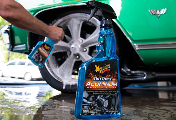 MEGUIAR'S 美光  Hot Rims Aluminum Wheel Cleaner 車軨 胎軨 呔軨 清潔 去除鐵粉 污漬清理 鍍膜 洗車用品 汽車用品 高效汽車清潔 光澤 保養